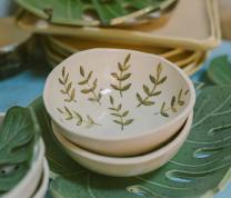 DIY Leaf Bowls for Teens